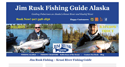 Desktop Screenshot of jimruskfishingalaska.com