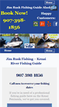 Mobile Screenshot of jimruskfishingalaska.com